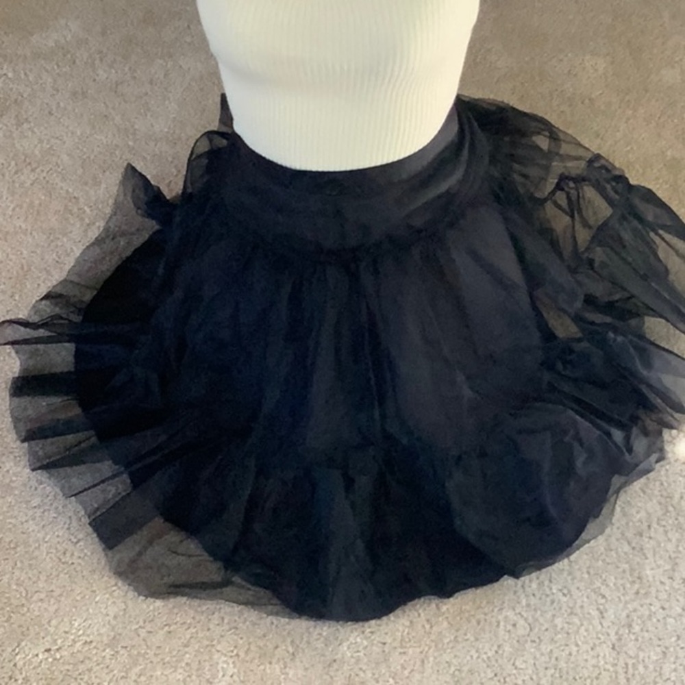 Black Tutu skirt, size 6